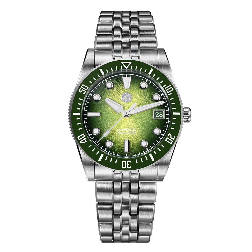 San Martin .mm mm Enamel Spiral Vortex Dial Men - Product Image 51