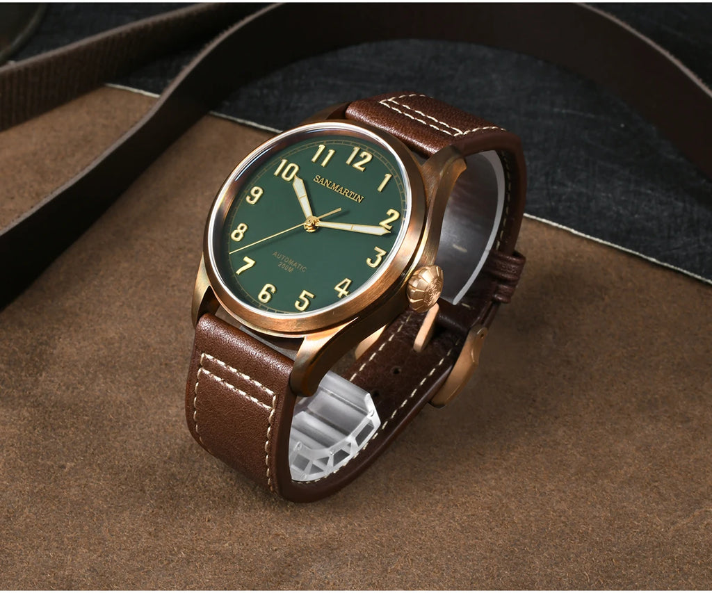 San Martin mm Retro Men Diver Watch CuSn Bronze - Product Image 8