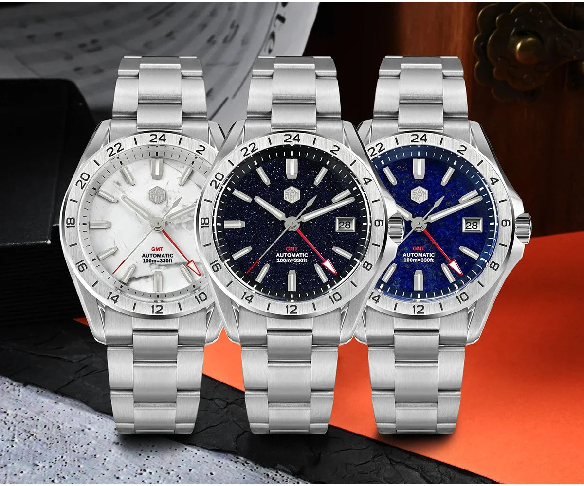 San Martin mm Aventurine Gemstone Dial Luxury - Product Image 7