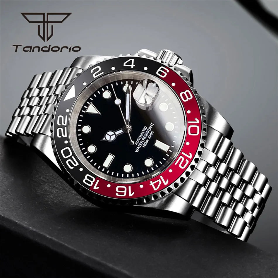 Tandorio NH Date Stainless Steel mm Automatic Men - Product Image 4