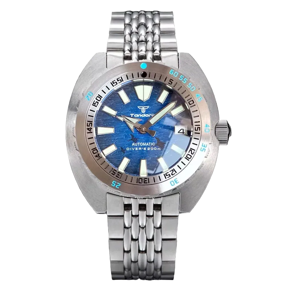 Tandorio mm Deep Blue Manta Ray Sapphire Crystal - Premium Quality Product