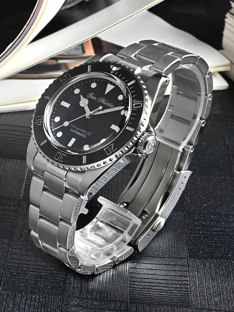 San Martin mm Sub Men Watch Vintage Classic Diver - Product Image 3