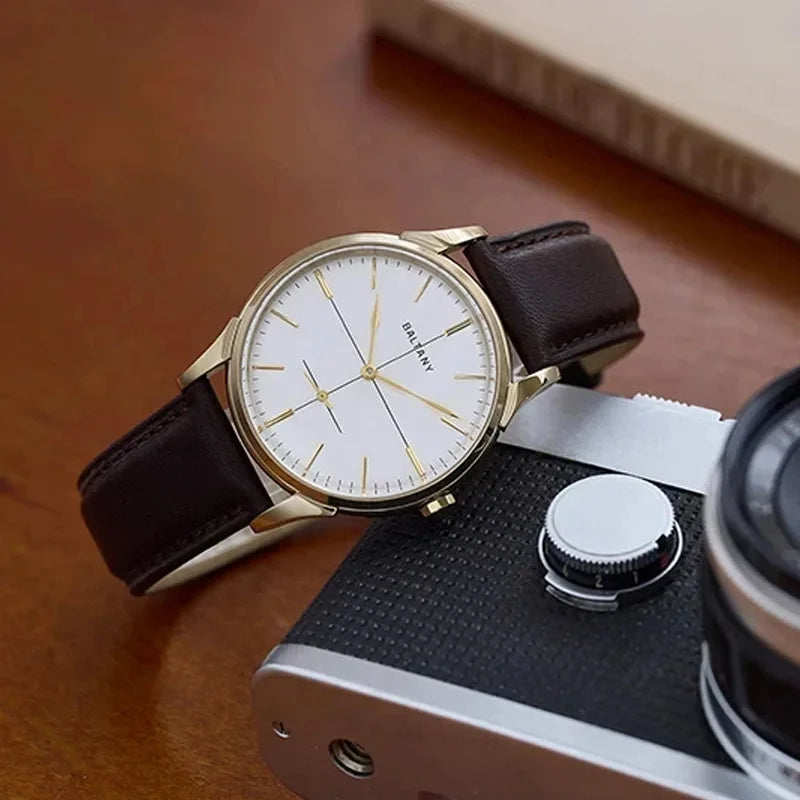 Baltany S Crosshair Dial Small Seconds Retro Watch - Product Image 6