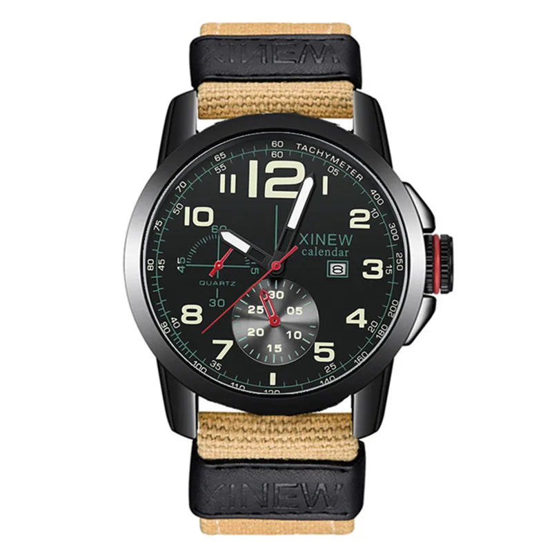 Men Big Brand XINEW Watches Fashion Nylon Band - Product Image 12