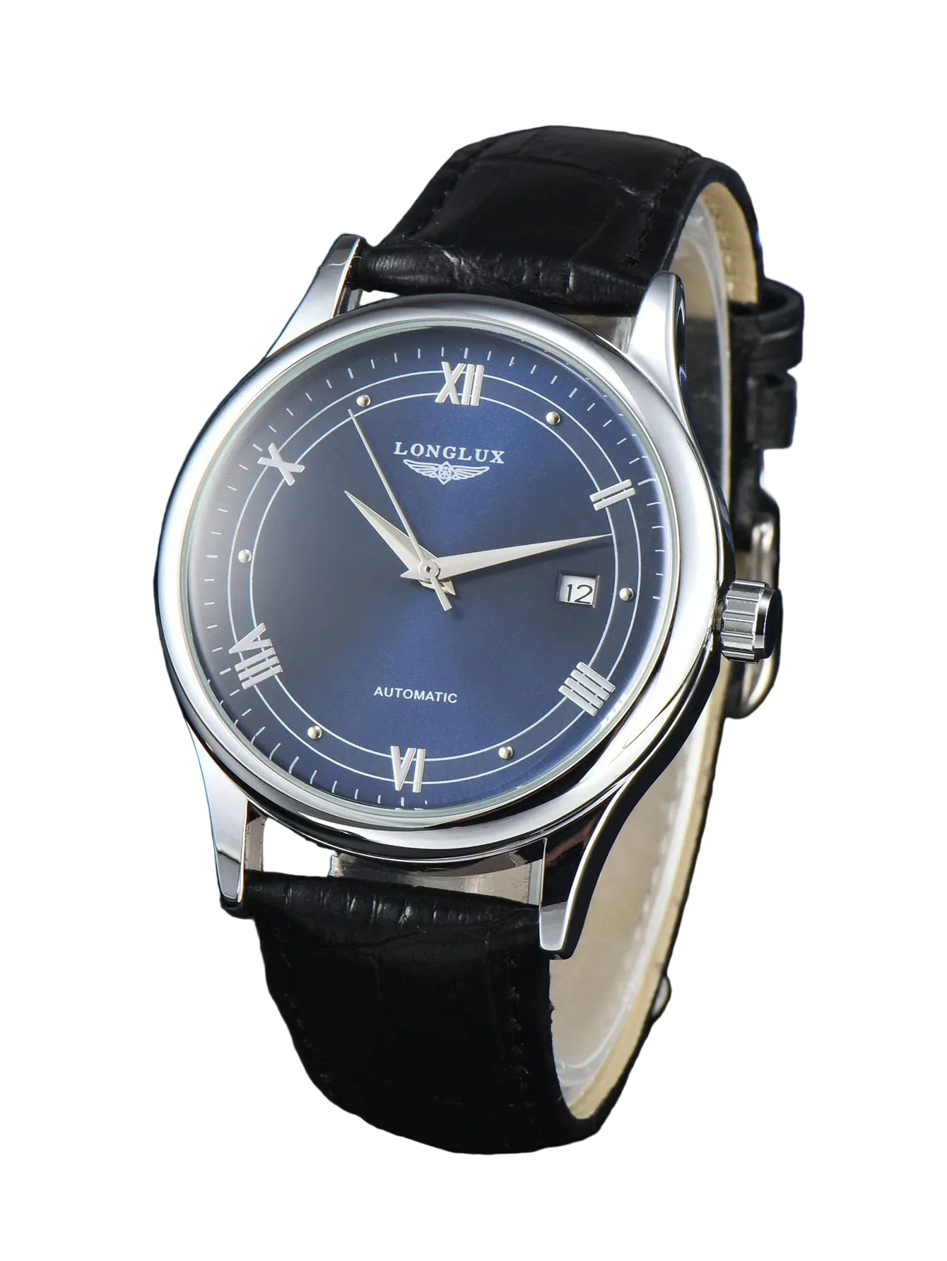 vastara longlux wholesale es simple versatile date leather gift watch 27 - classic unisex timepiece with stainless steel