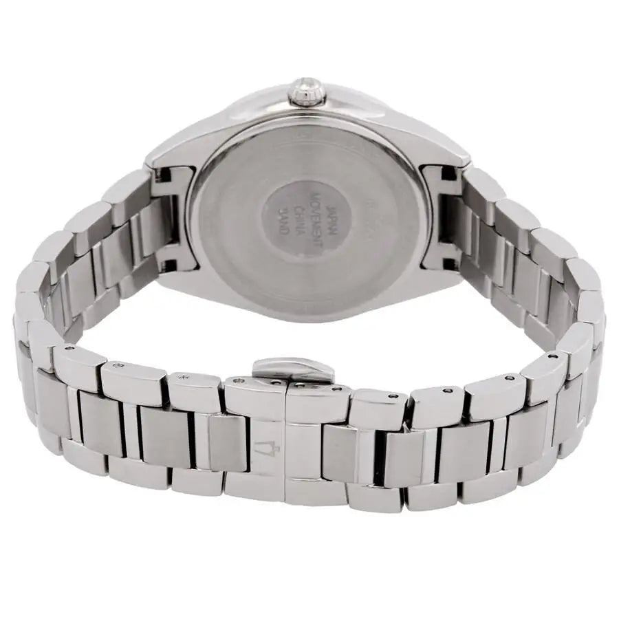 Bulova | Quartz Crystal Blue Dial Ladies Watch R - Product Image 3