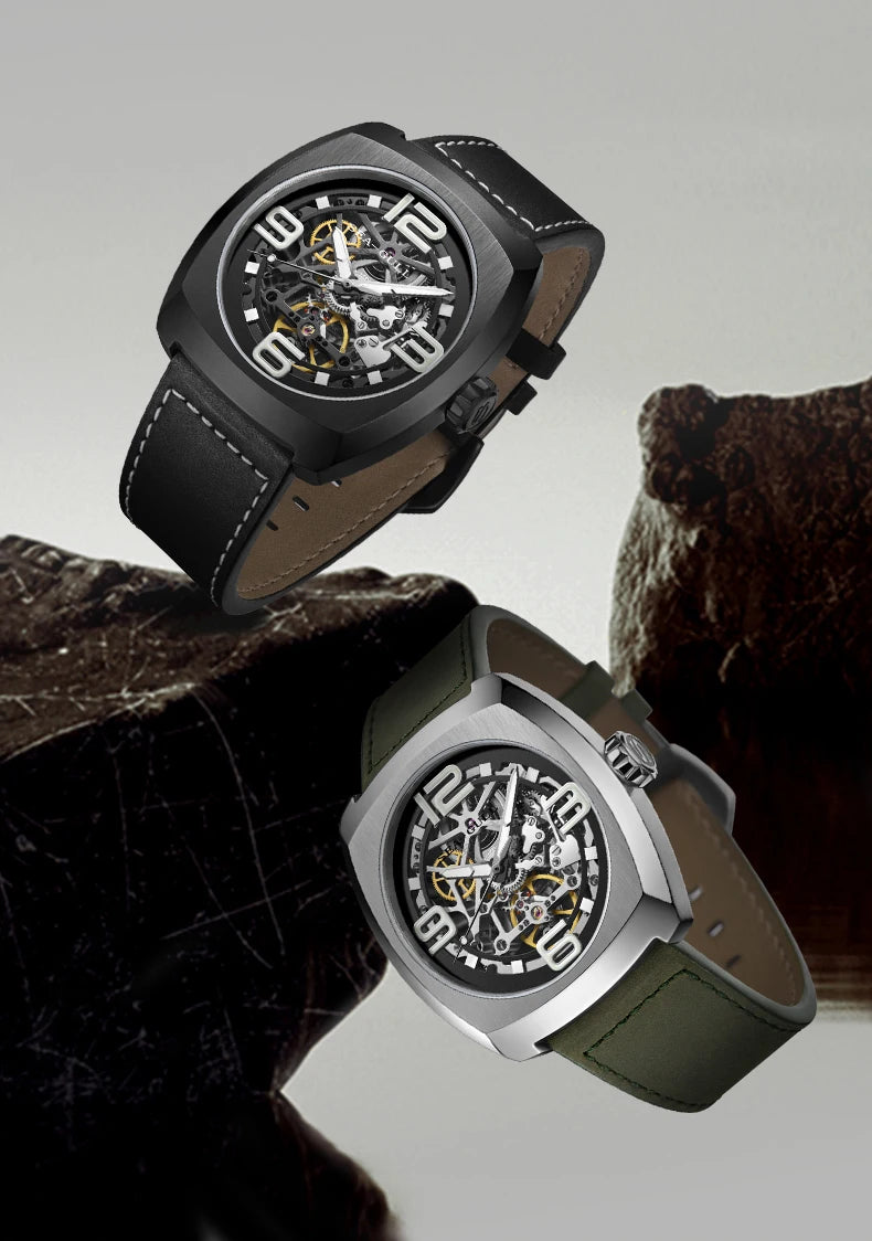 Seagull Men's Mechanical Watches MM Skeleton Dial - Product Image 12