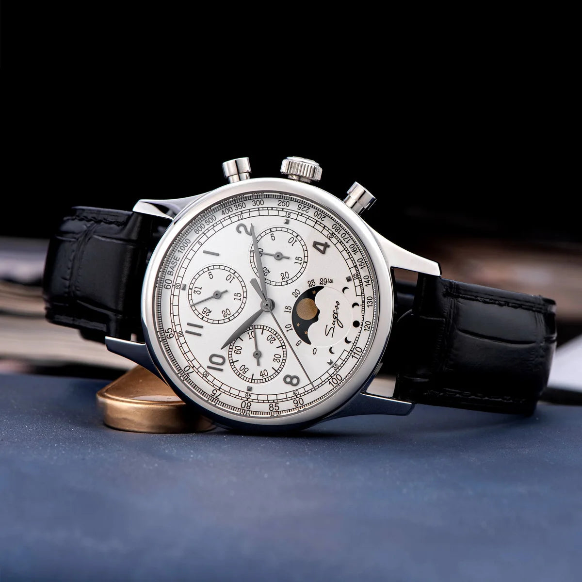Sugess Watch Men Chronograph Tianjin ST Swanneck - Product Image 7