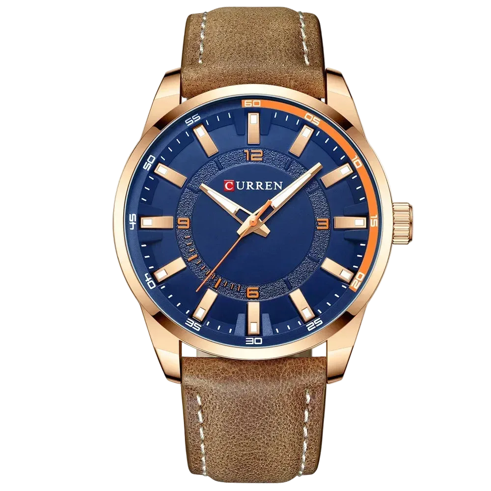 vastara 8390 's business belt casual 's - casual unisex watch with stainless steel in white stainless steel (USA)