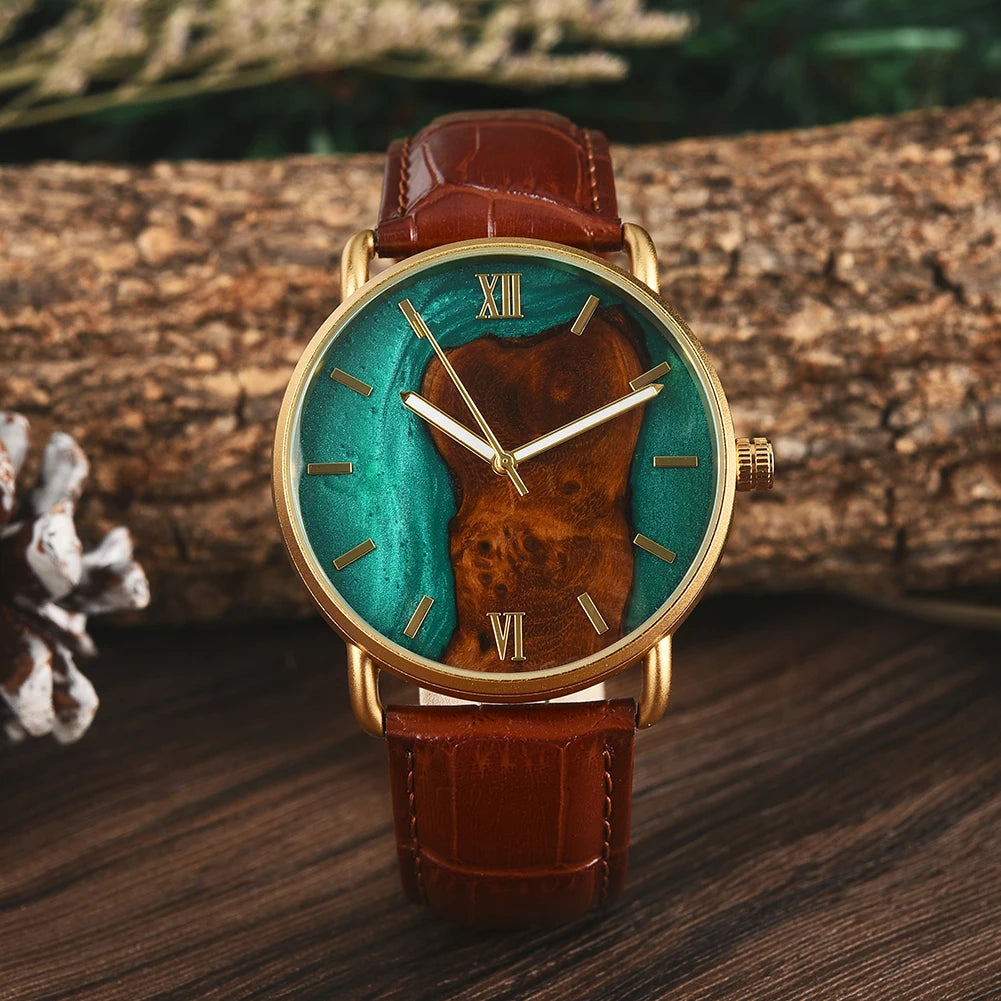 vastara bobo bird men’s wooden watch watch 27 - classic unisex timepiece with stainless steel (USA)