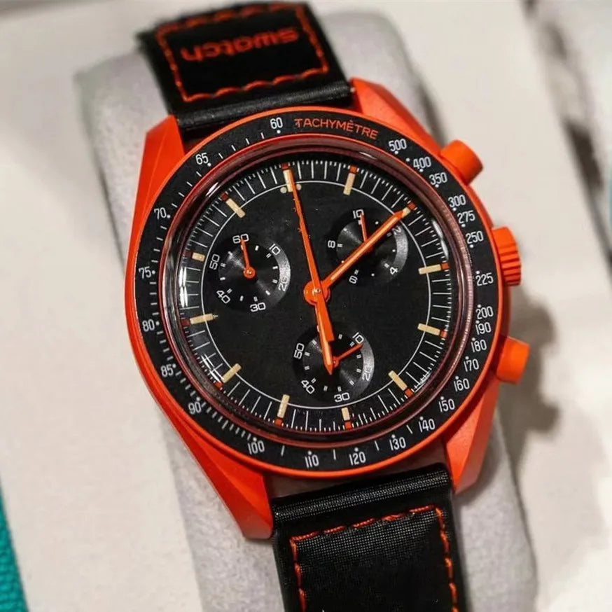 vastara moon 's multi functional chronograph couple date business sports 's watch 16 - sports unisex timepiece with