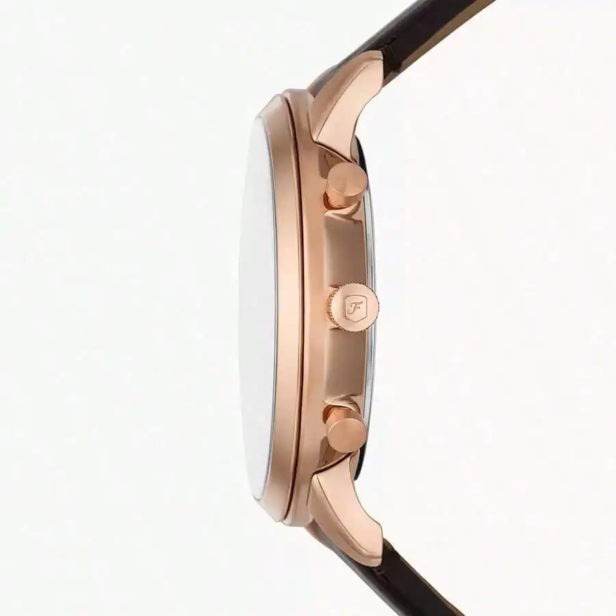 vastara - fossil men's quartz leather three-hand watch watch 6 - casual unisex timepiece with waterproof (USA)