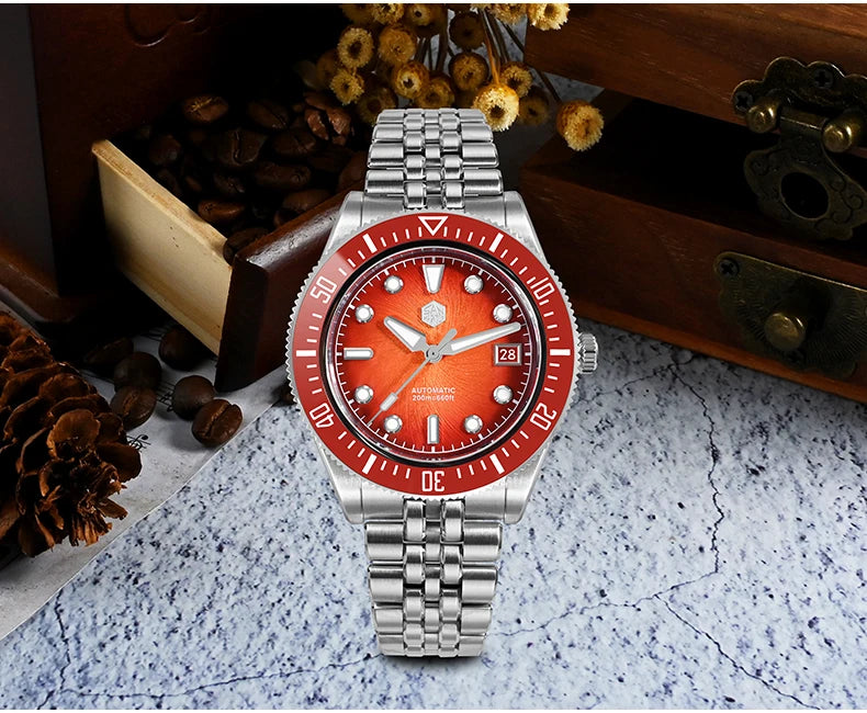 San Martin Men Diver Watch Automatic Mechanical - Product Image 10