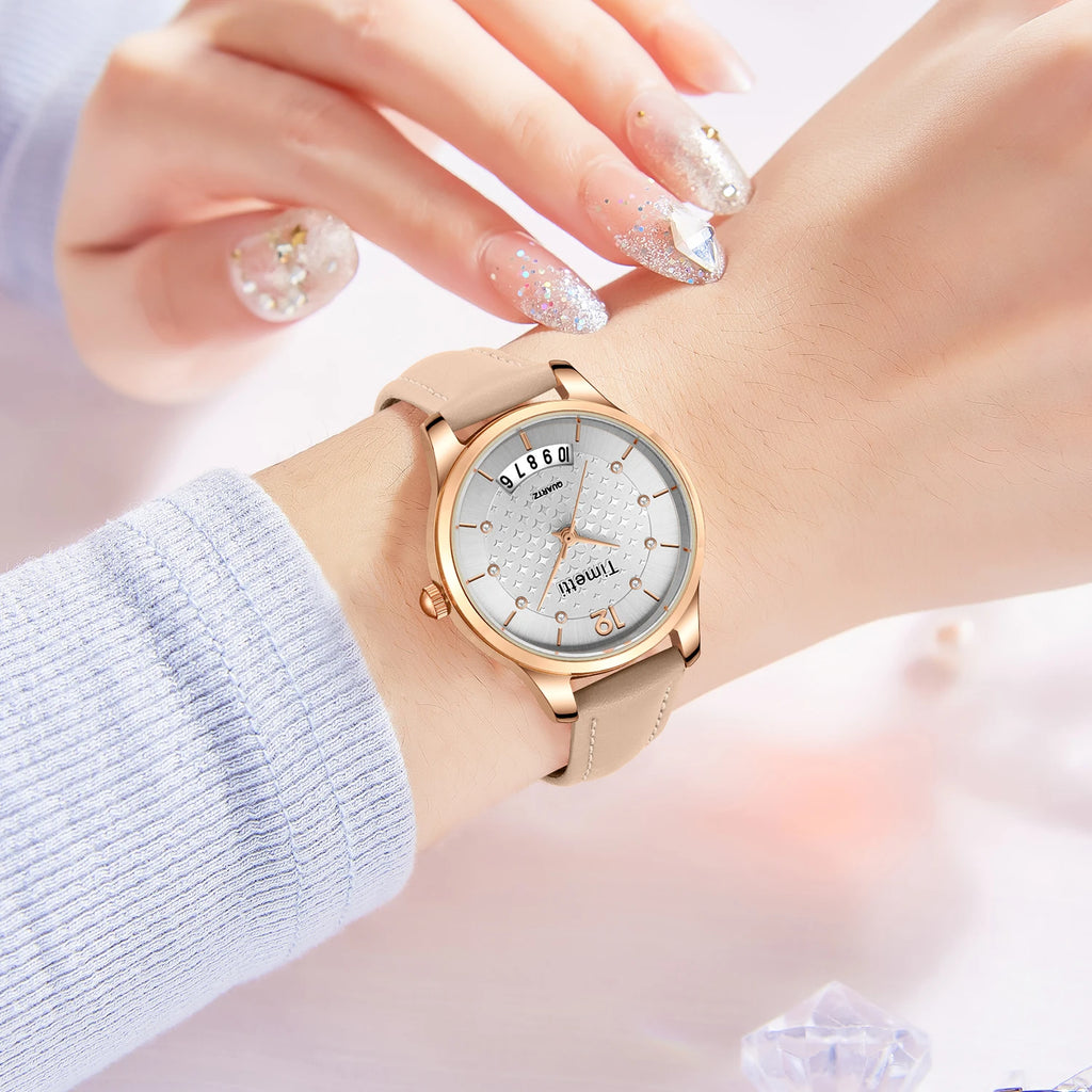 Casual, Simple Versatile Quartz Watch, College - Product Image 11