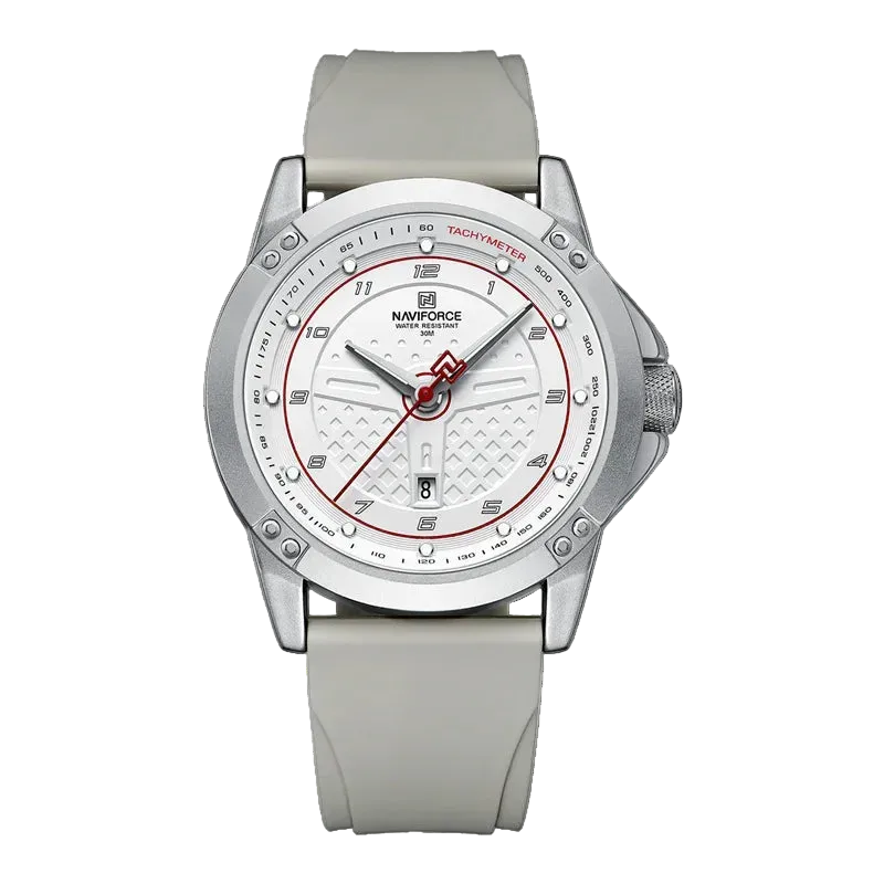 vastara naviforce casual 's es sport silicone strap luminous clock relogio masculino watch 29 - casual unisex timepiece with
