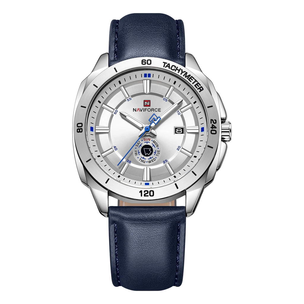NAVIFORCE Fashion Men's Quartz Watch Calendar - Luxury Watch with precision timepiece