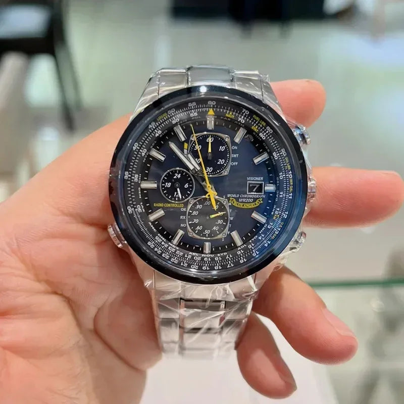 vastara 's trend luminous multi-function chrono stainless christmas gifts for watch detail - reliable movement, stainless