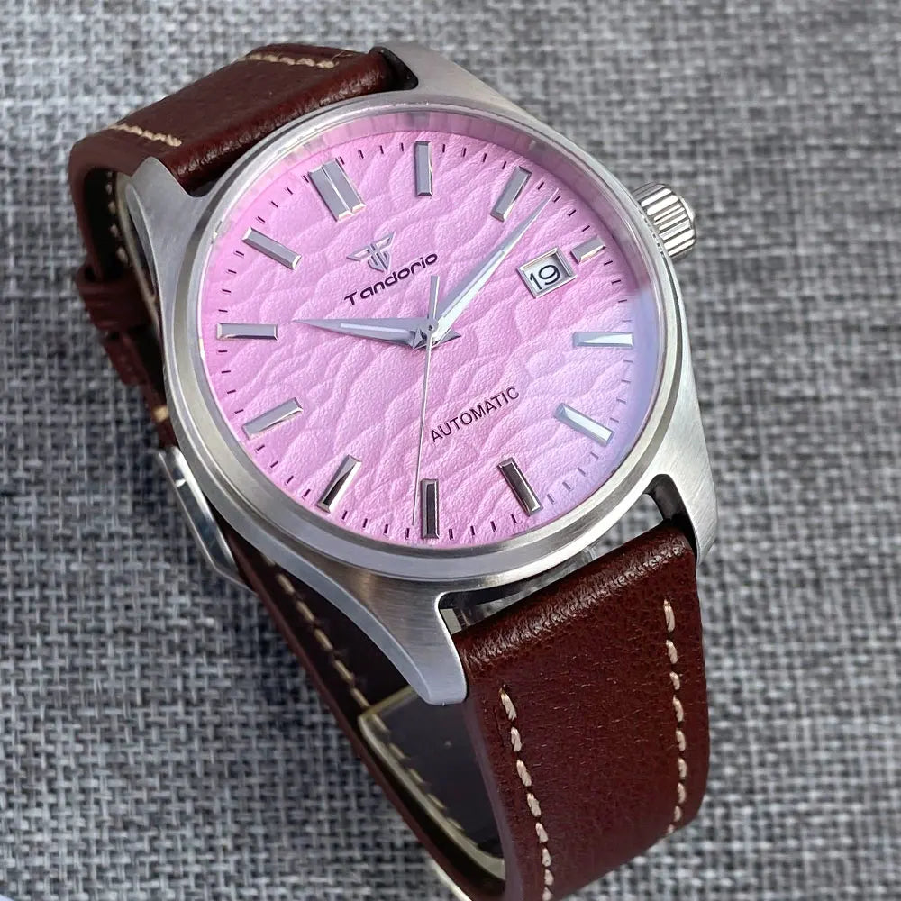 Tandorio Pilot mm Pink Texture Sapphire Crystal - Product Image 3