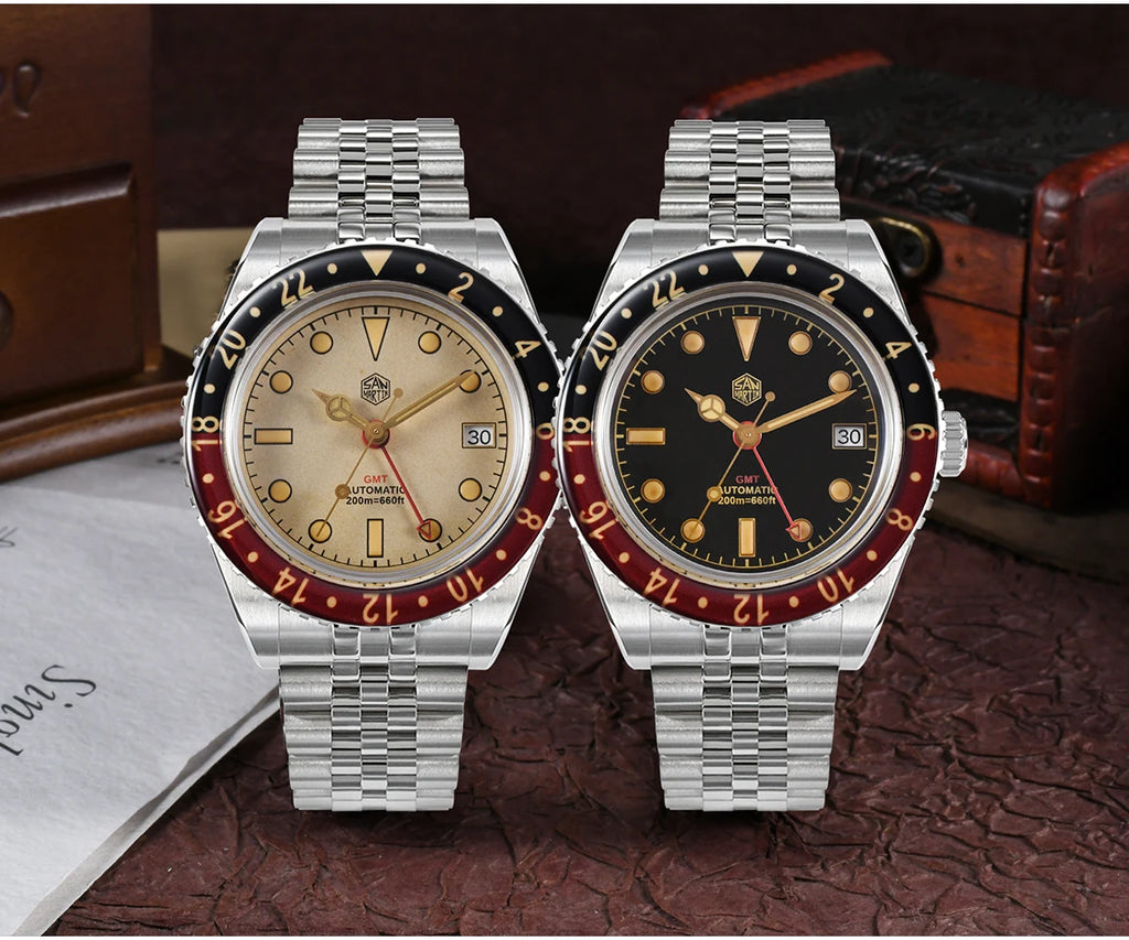 San Martin mm NH GMT Diver's Watch Men Sapphire - Product Image 21
