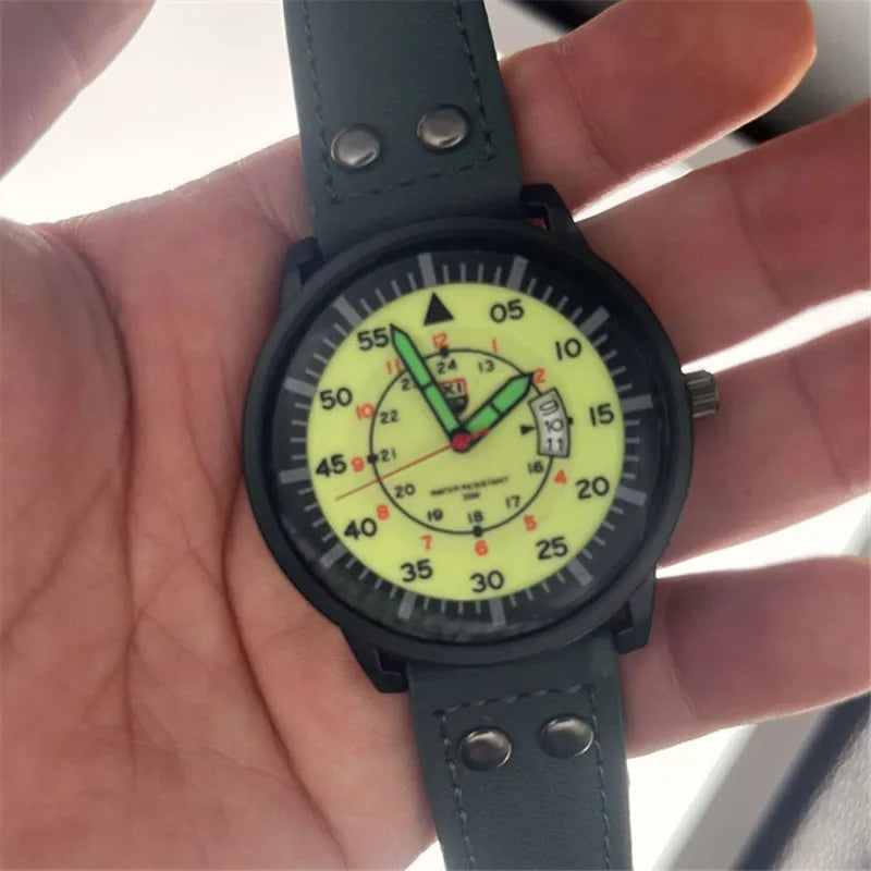 vastara reloj hombre xinew es for leather band simple sports date wristes relogios masculinos genuine leather with genuine