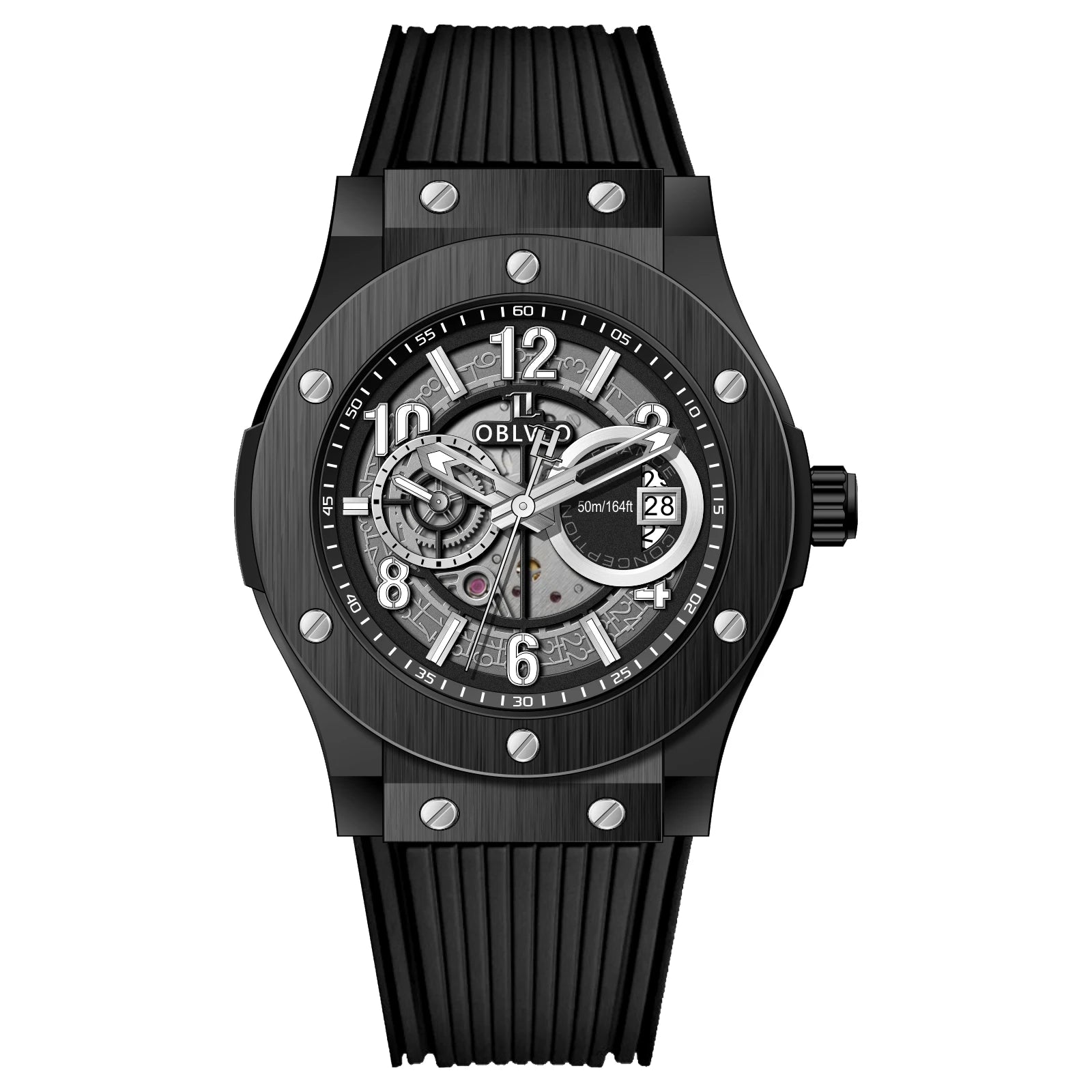 sell vastara 44mm blue dial – trade in watch - classic unisex watch with stainless steel in blue stainless steel (USA)