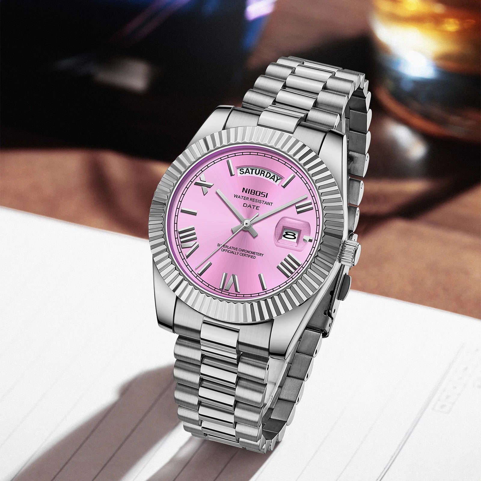 unisex elegant watch vastara - astronova imperialsteel multi function quartz watch - daily wear timepiece with neutral dial