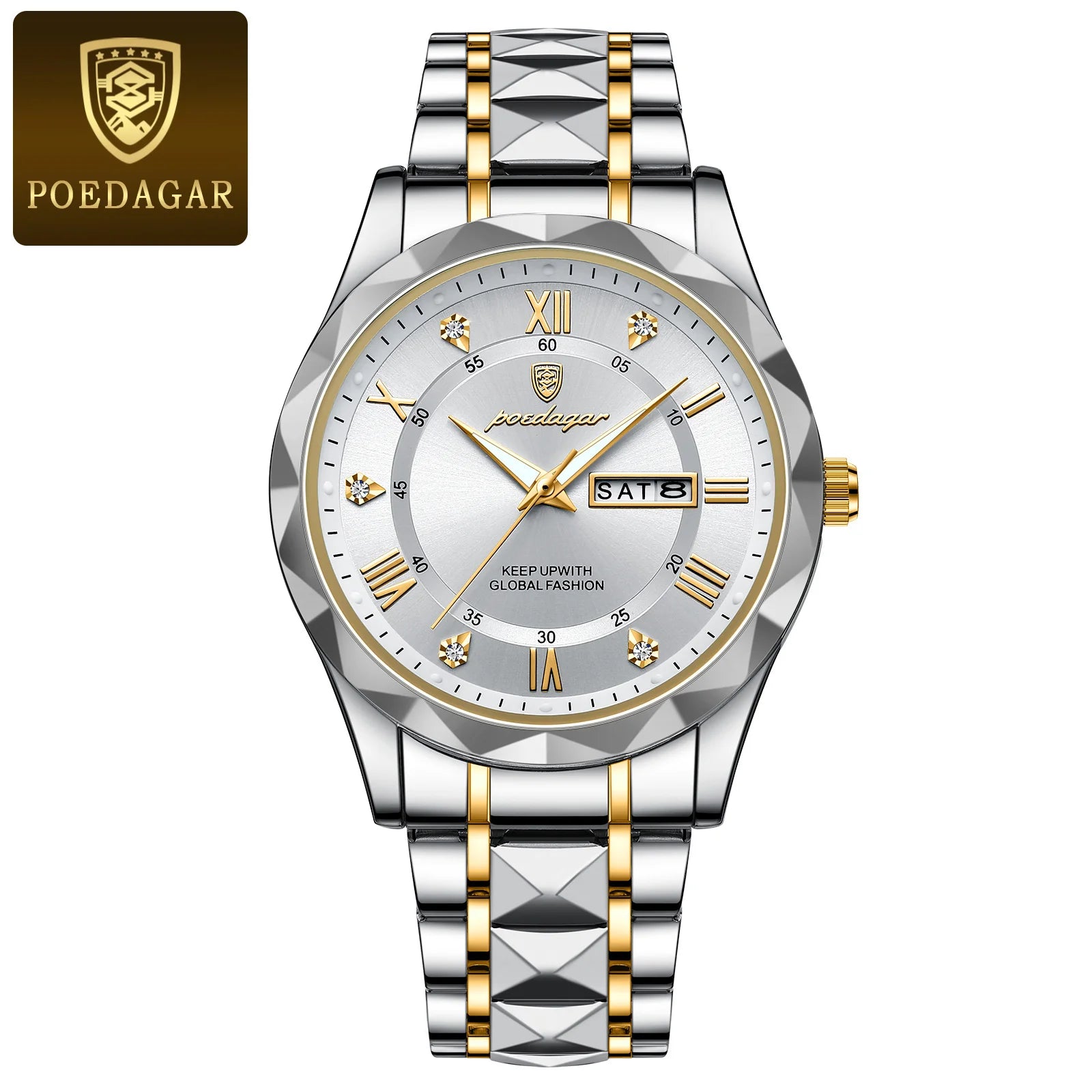 vastara poedagar business s es stainless watch 13 - business unisex timepiece with stainless steel (USA)