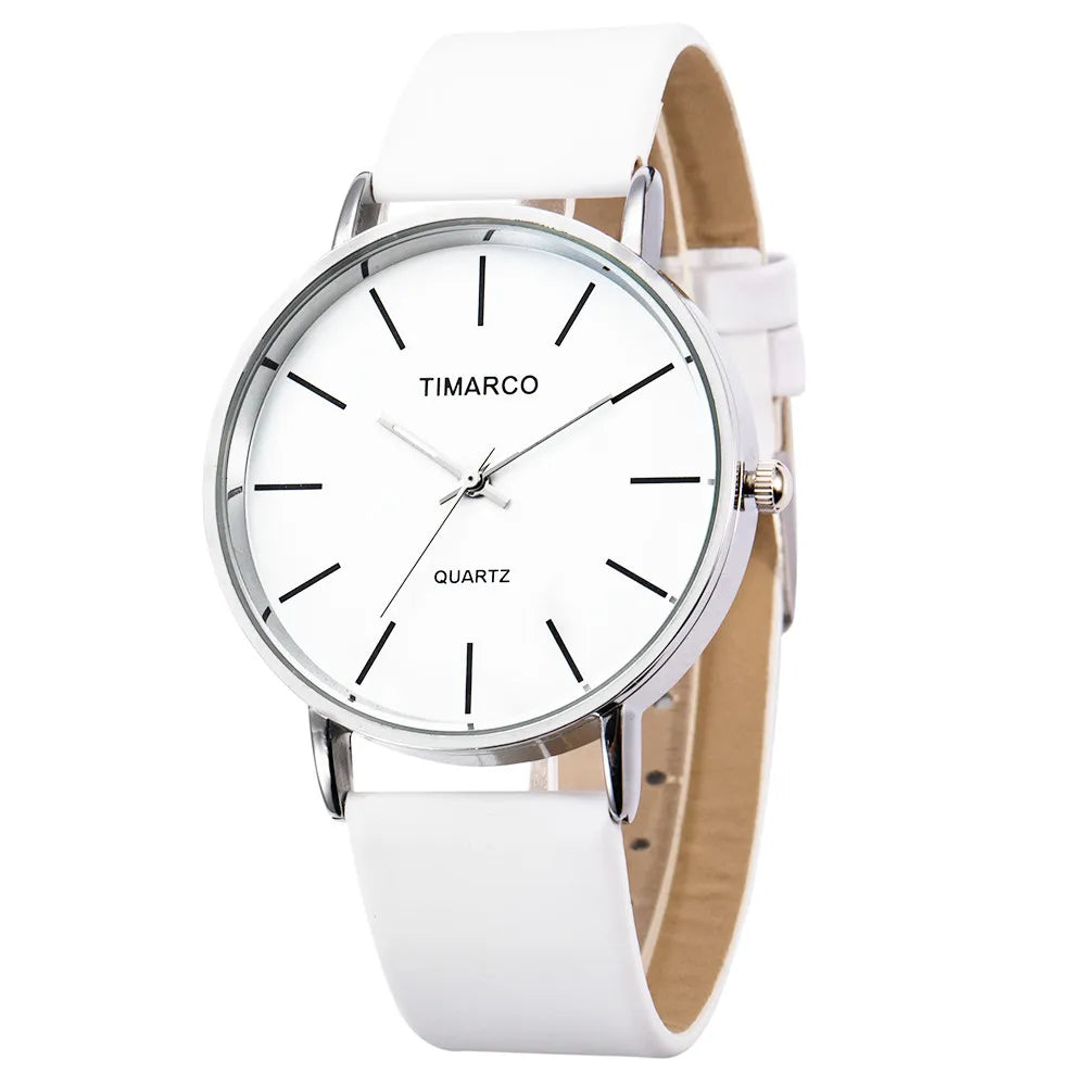 vastara - lunare minimalist leather quartz watch watch 9 - elegant unisex timepiece with waterproof (USA)