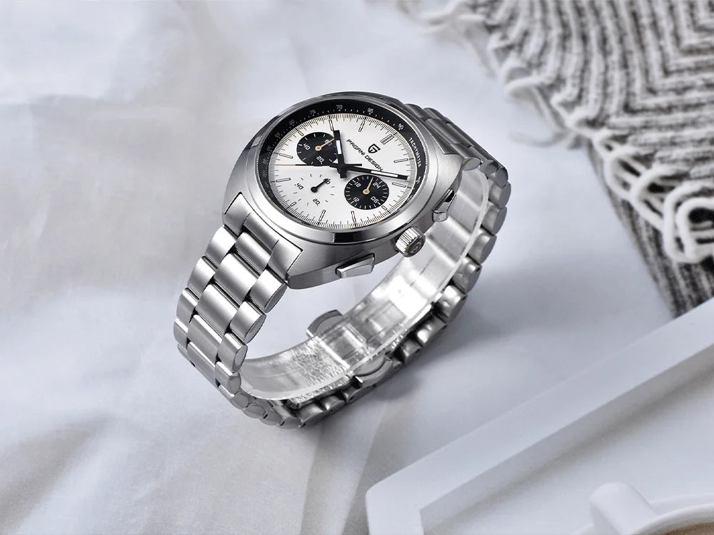 vastara luxury men’s chronograph – sapphire stainless steel watch 9 - casual unisex timepiece with chronograph (USA)