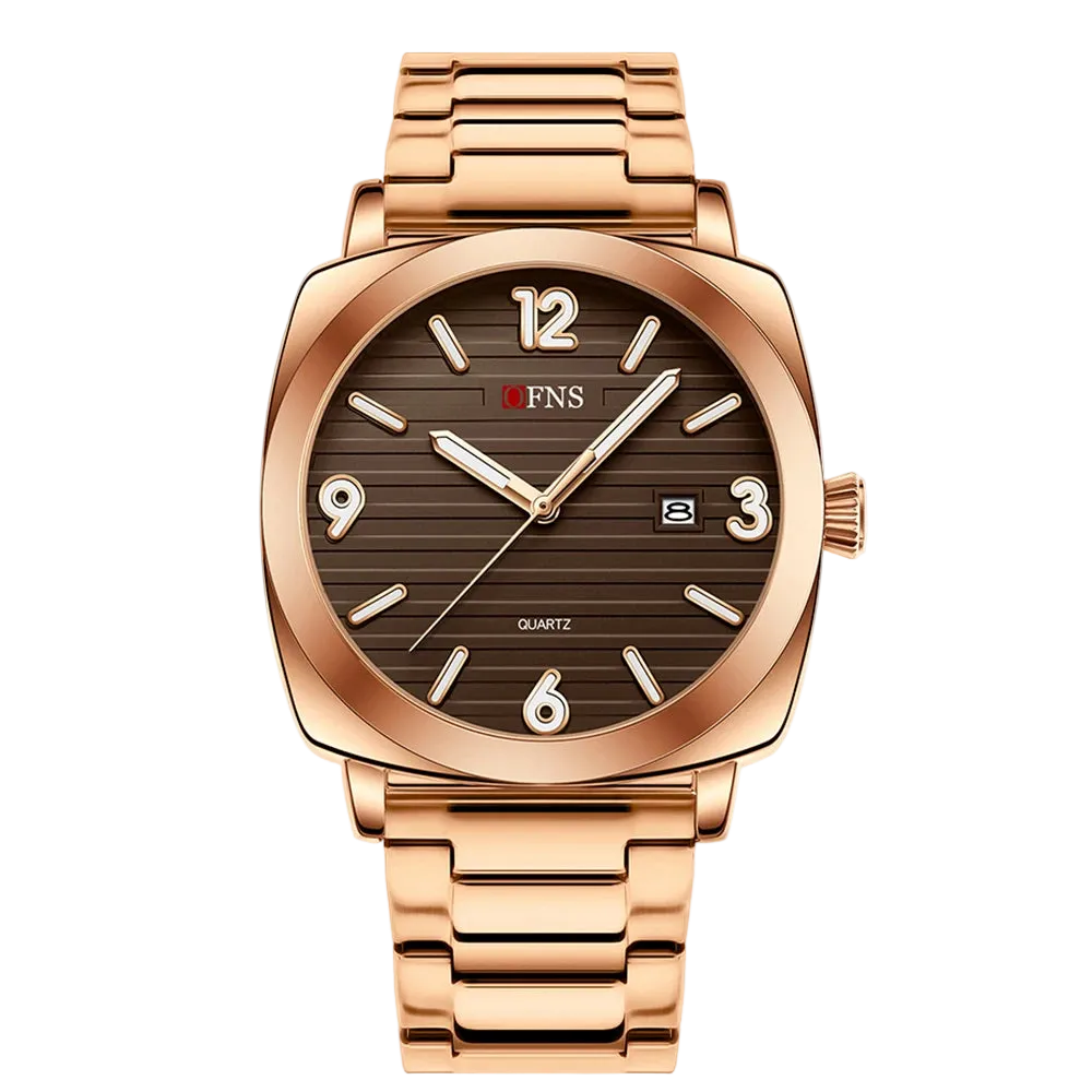 vastara ofns 1618 fashionable 's calendar business casual simple night light watch 28 - casual unisex timepiece with