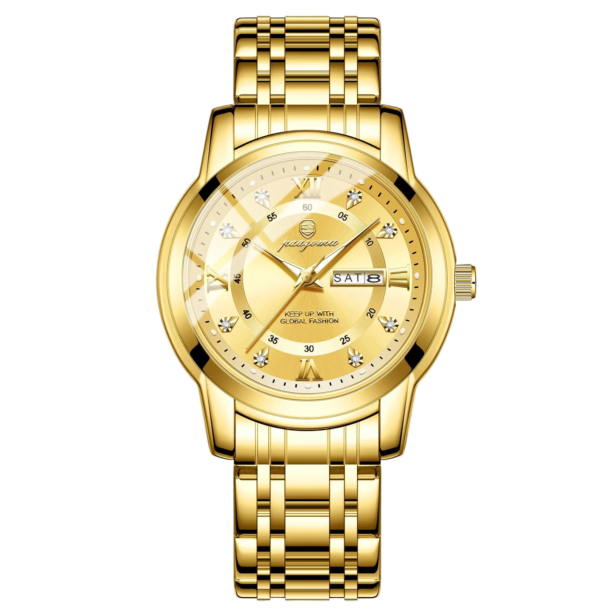 vastara - business men watch date week waterproof luminous watch 9 - casual unisex timepiece with waterproof (USA)