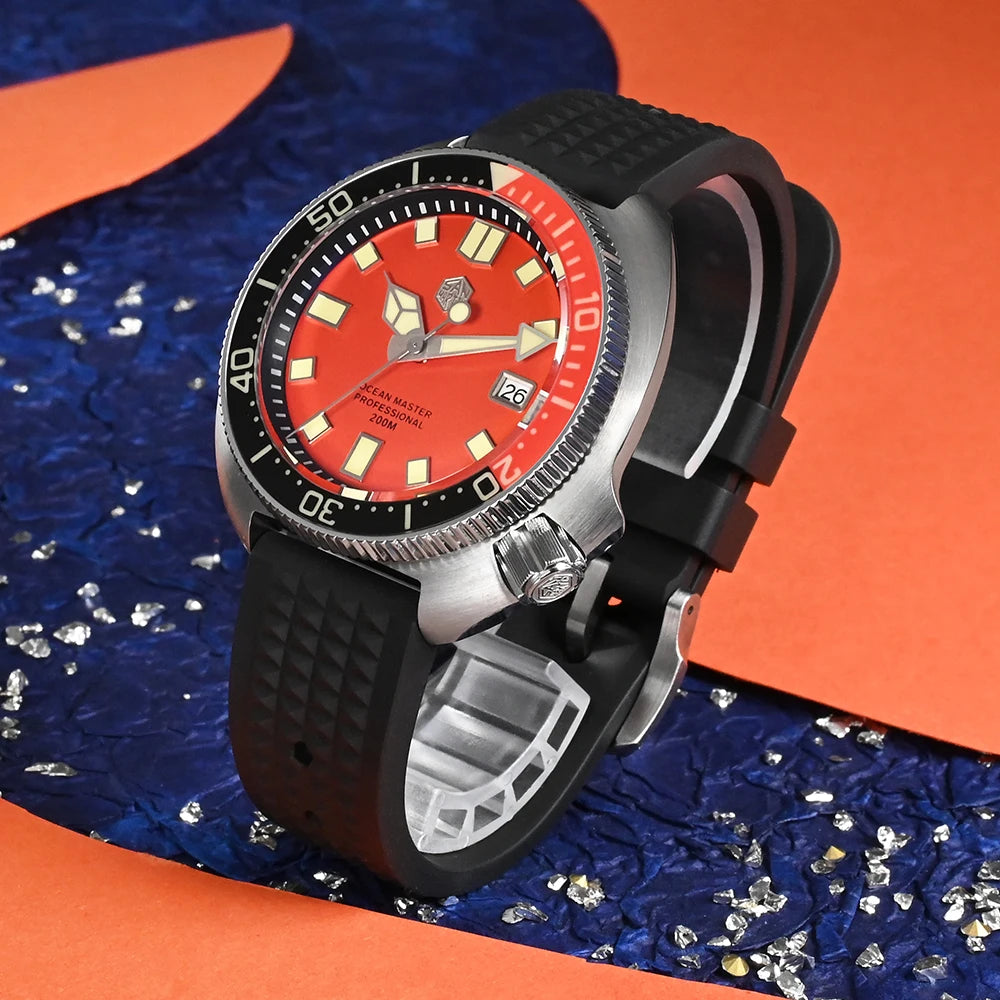 San Martin Men Automatic Watch Military Mechanical - Product Image 4