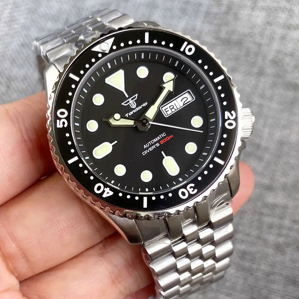 mm Tandorio NHA ATM Auto SKX Men Black Diver Watch - Product Image 22