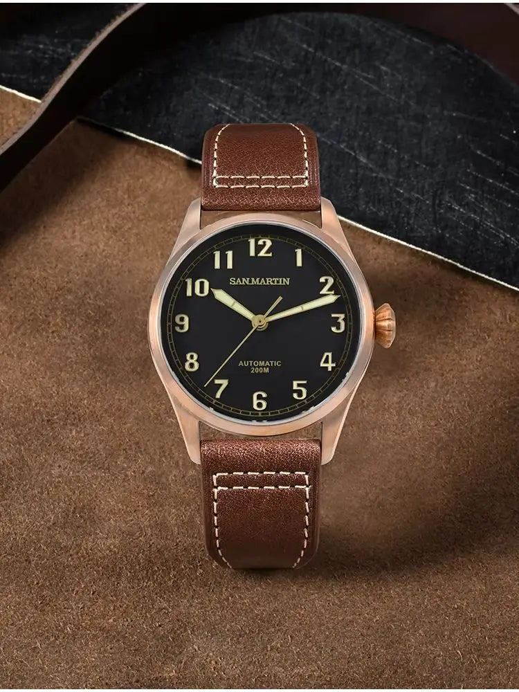 San Martin mm Retro Men Diver Watch CuSn Bronze - Product Image 2