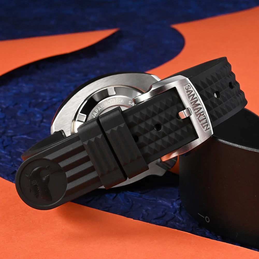 San Martin Men Automatic Watch Military Mechanical - Product Image 6