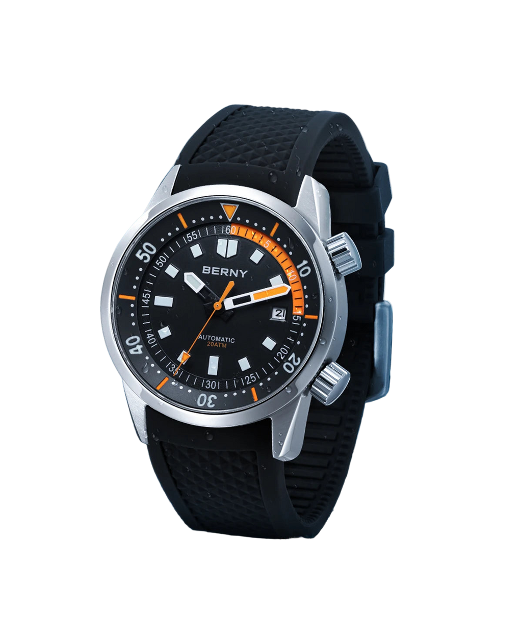 vastara - berny professional dive watch 200m watch 5 - sports unisex timepiece with waterproof (USA)