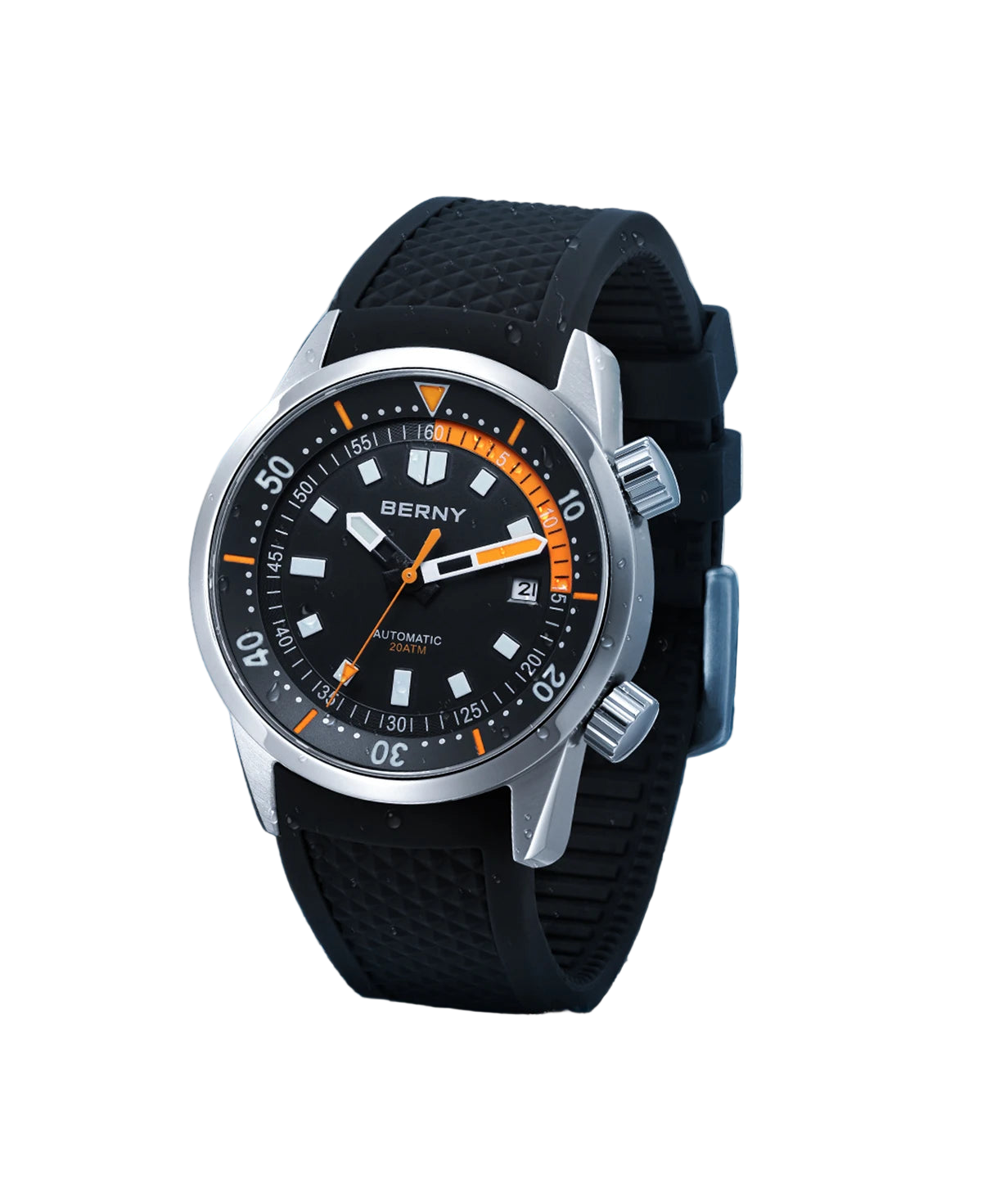 vastara - berny professional dive watch 200m watch 5 - sports unisex timepiece with waterproof (USA)