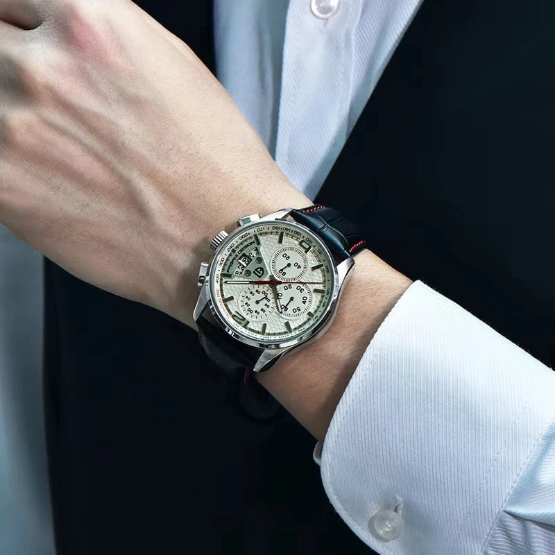 PAGANI DESIGN Men Quartz Military Watches - Product Image 10