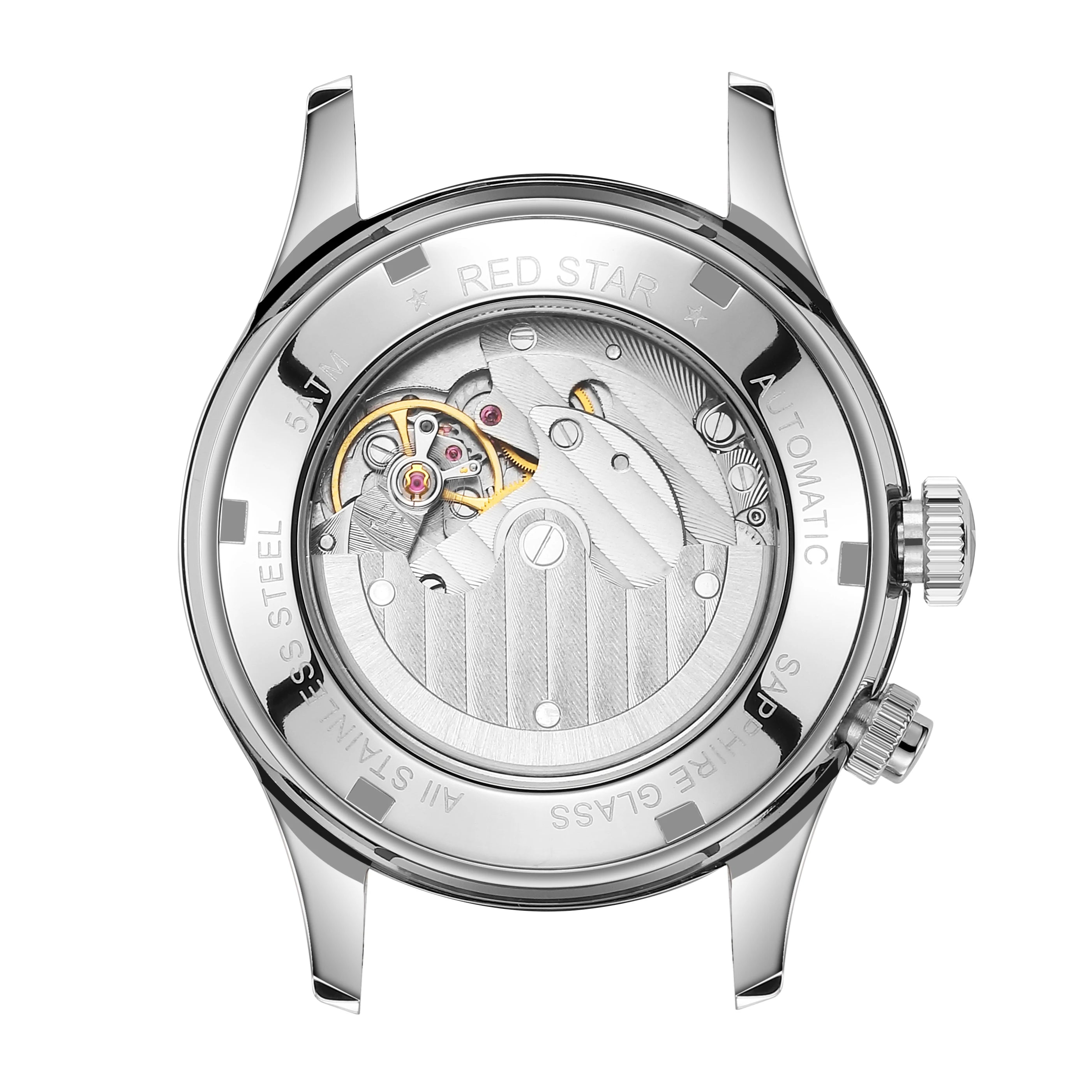 unisex classic watch vastara 40mm 's automatic mechanical watch - daily wear timepiece with white dial (USA)