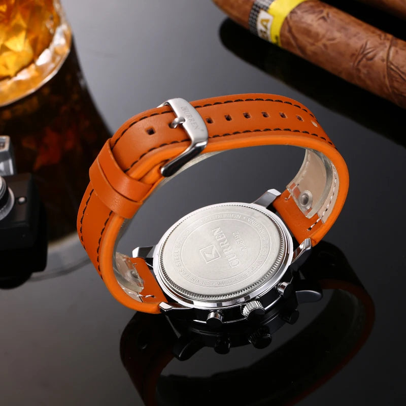 vastara - curren watch men watch 17 - modern unisex timepiece with waterproof (USA)