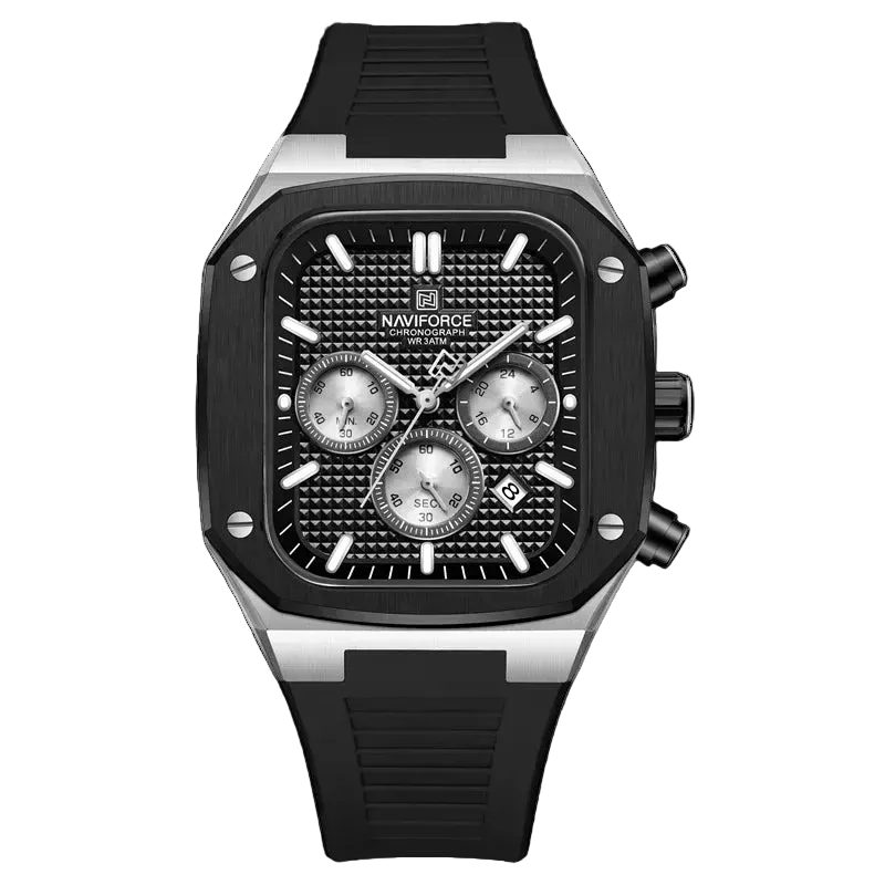 vastara naviforce sport original army business chronograph military clock gift 8037 watch 35 - business unisex timepiece