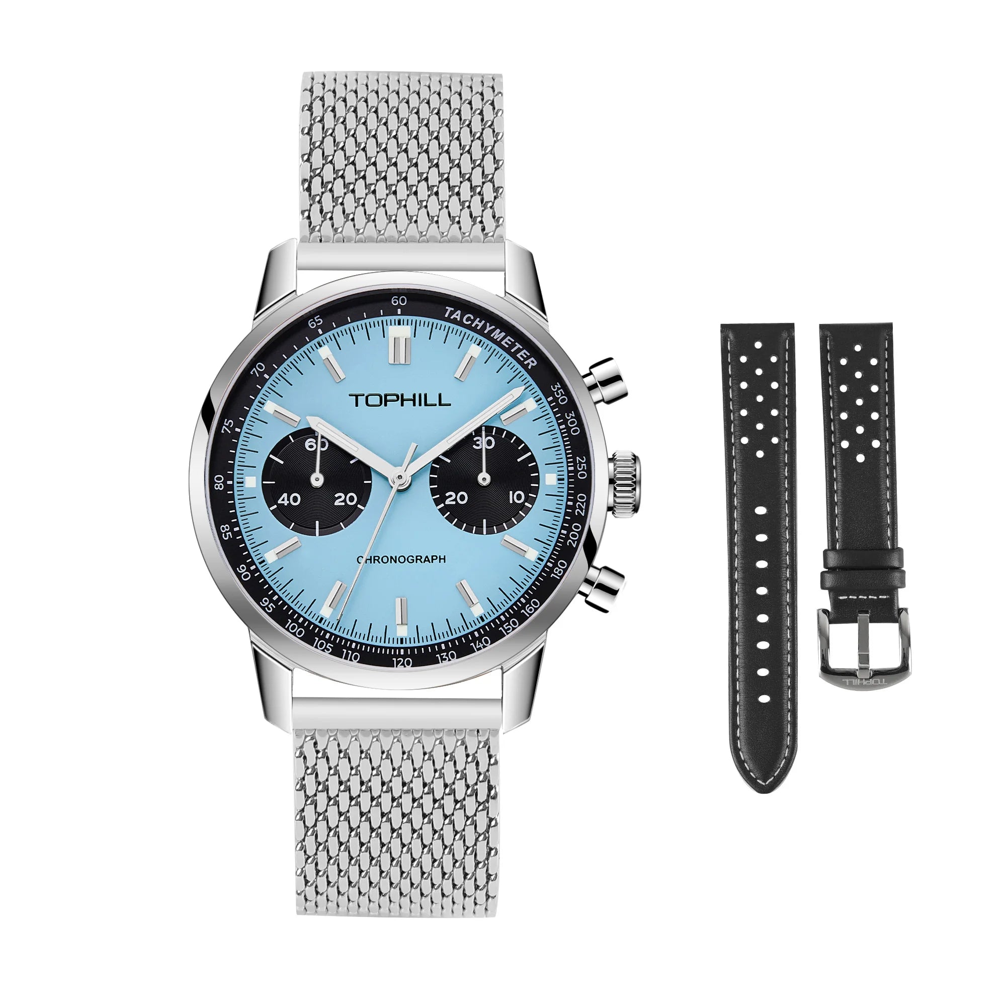 TOPHILL Chronograph Watch Pilot Watch Seagull - Product Image 25