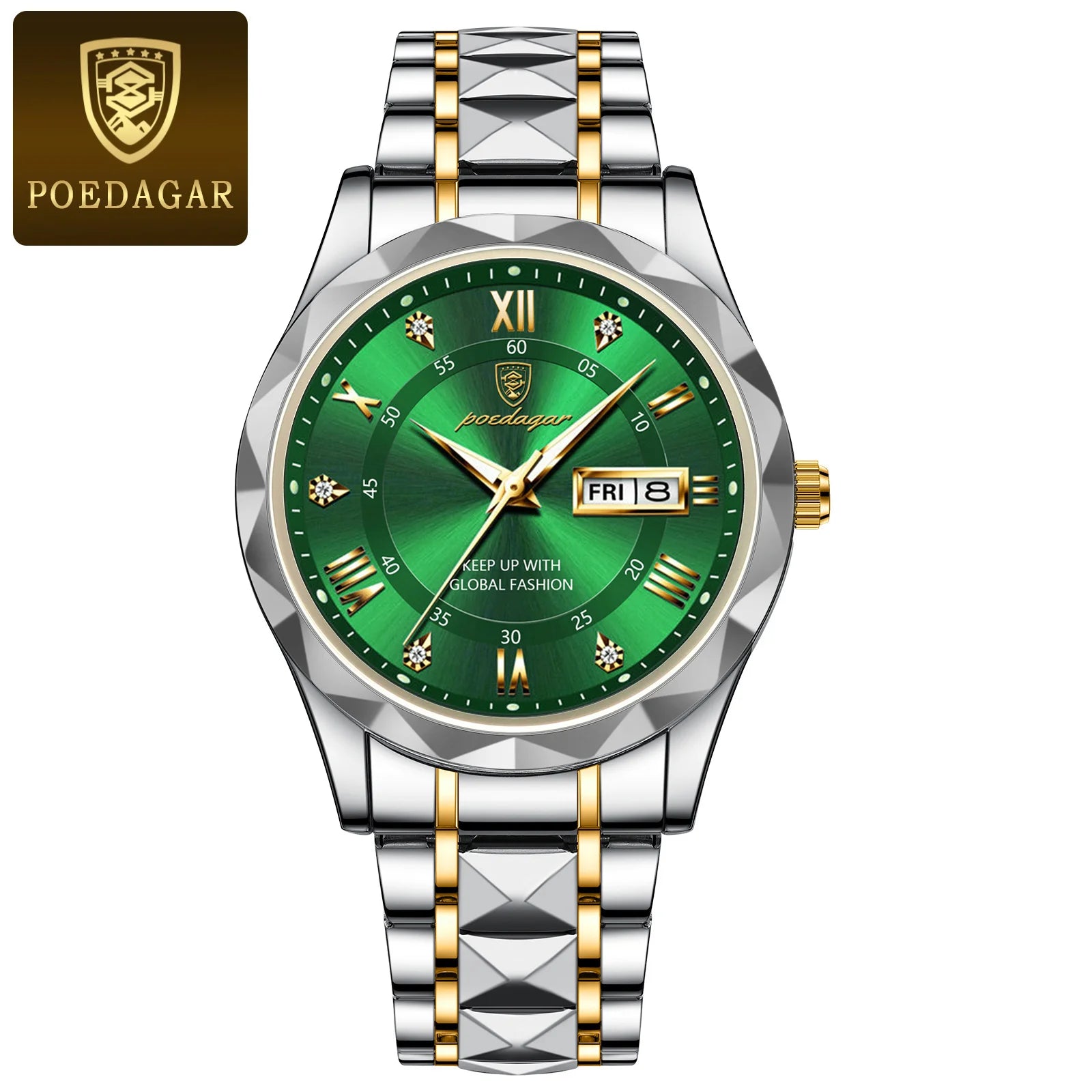 vastara poedagar business s es stainless watch 14 - business unisex timepiece with stainless steel (USA)