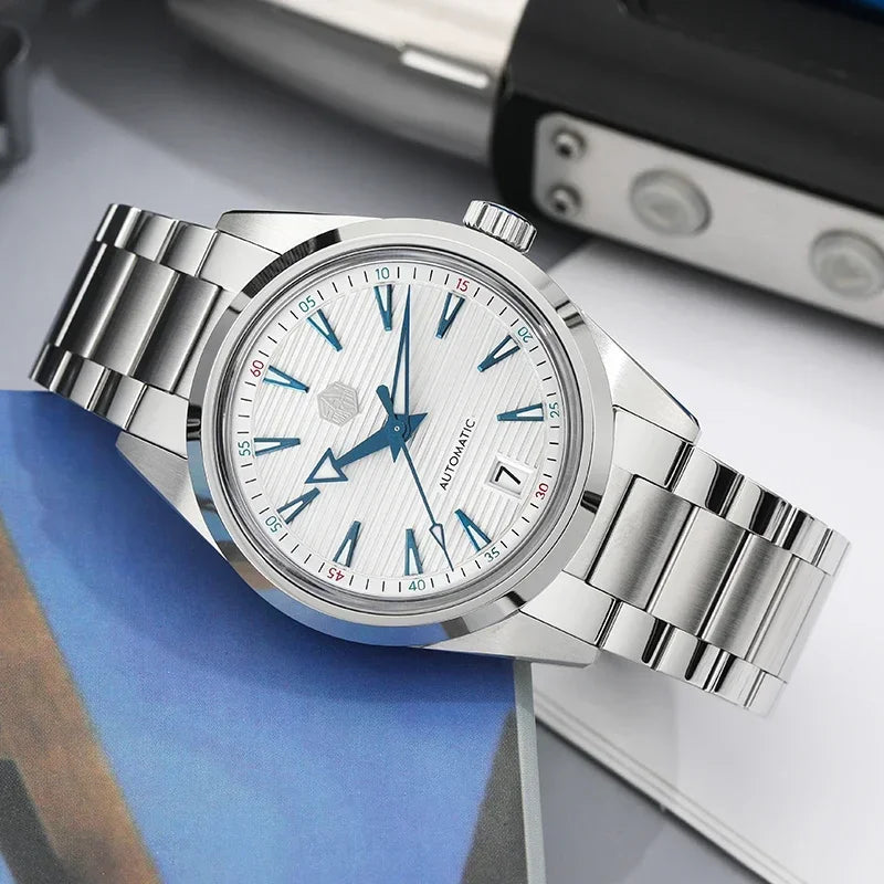 San Martin SNW V Men Watch NH Movement Sapphire - Product Image 32