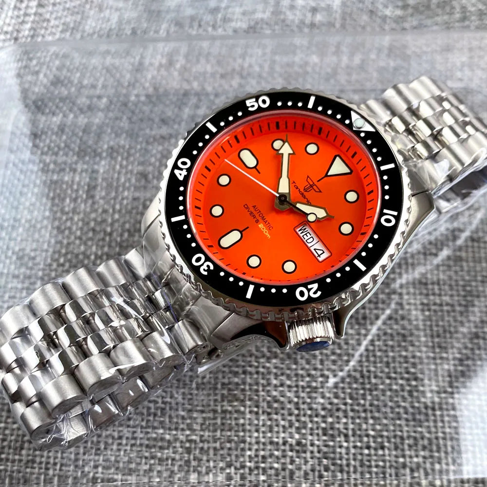 mm Tandorio NHA ATM Auto SKX Men Black Diver Watch - Product Image 14