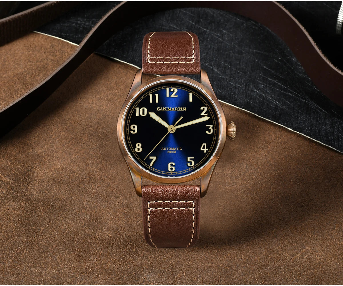 San Martin mm Retro Men Diver Watch CuSn Bronze - Product Image 23