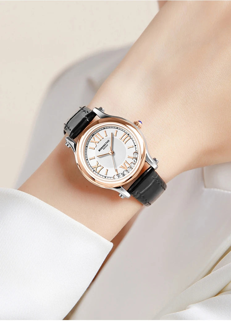 Luxury Fashion Women Watch Set Colourful PU - Product Image 7