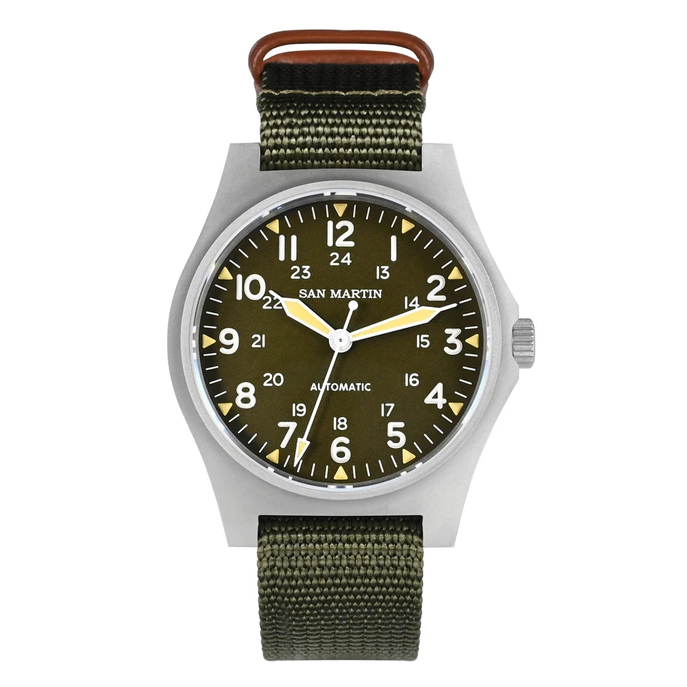 San Martin mm NH Field Automatic Watches Men Wrist - Product Image 34
