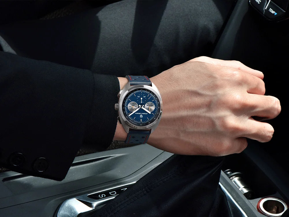 vastara luxury men’s chronograph – sapphire stainless steel watch 7 - casual unisex timepiece with chronograph (USA)