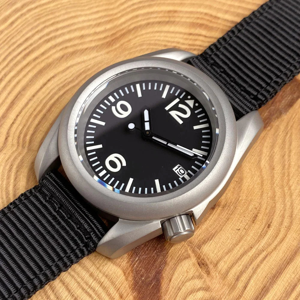 Tandorio Black MOP Shell Dial Lume mm NHMechanical - Product Image 12